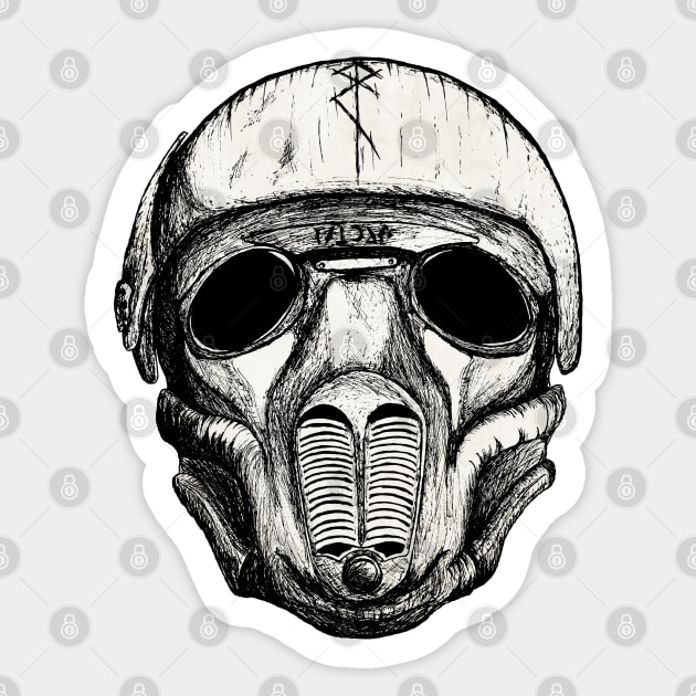 Ebbe - Dust And Gears Sticker by surmind